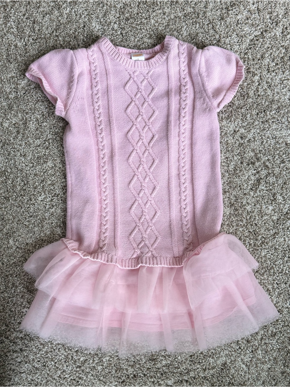 Gymboree Pink Knit Girls Sweater